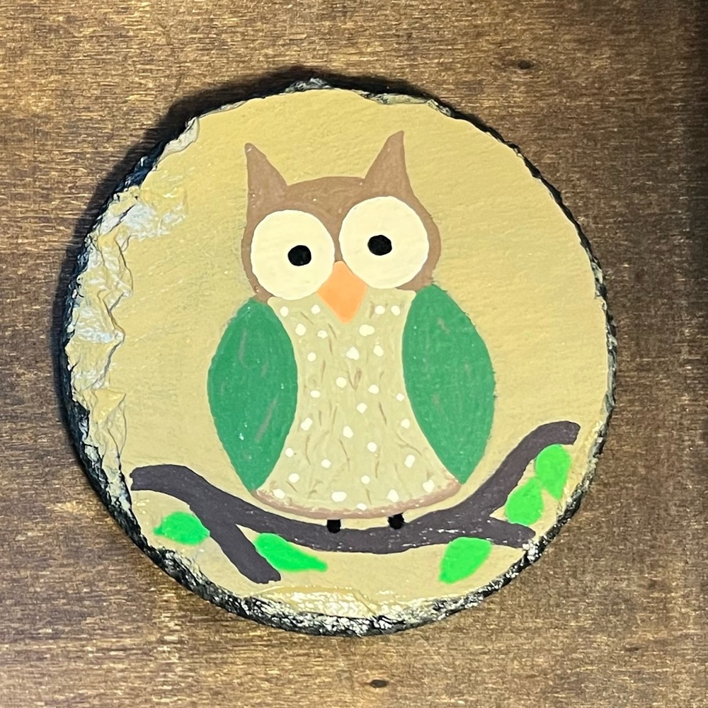 Slate coaster